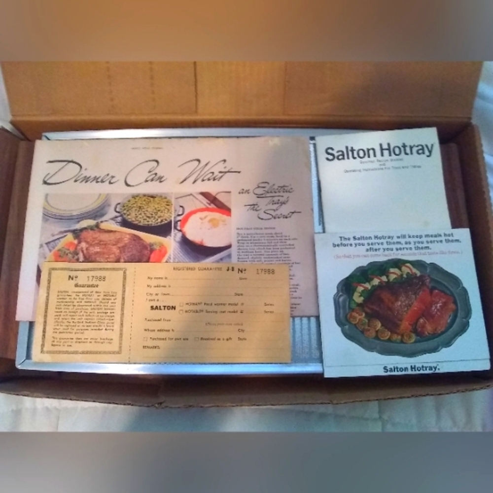 1958 Salton Hotray Model H-122